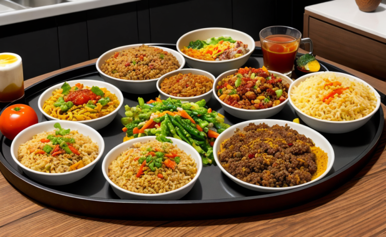 plateau repas