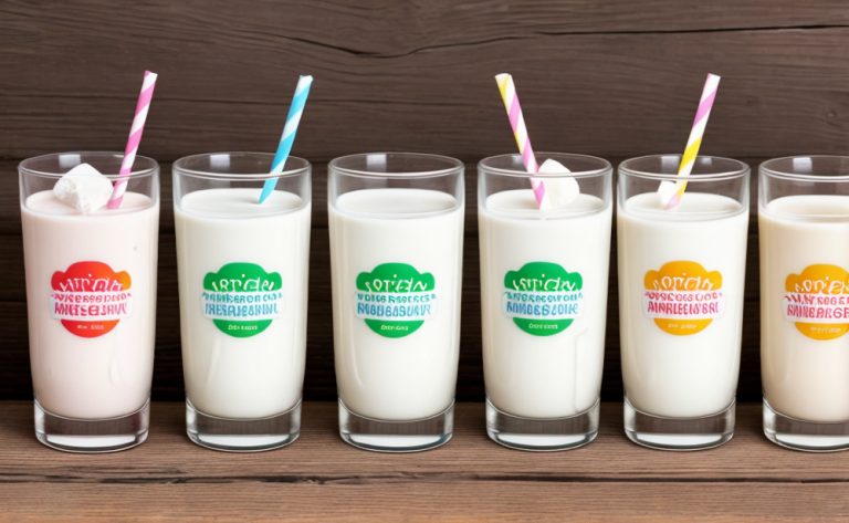 lait aromatisé