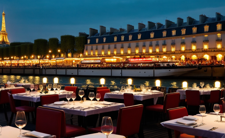 diner croisière paris